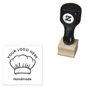 Chef Cooking Bakery Restaurant Stamp