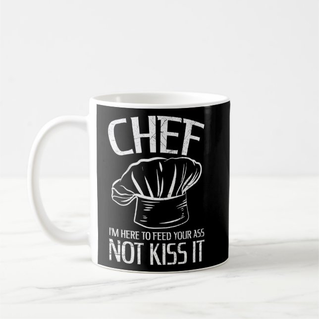 Chef Cooking For A Kitchen Chef    Coffee Mug (Left)