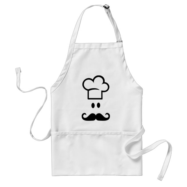 Chef cooking hat adult apron (Front)