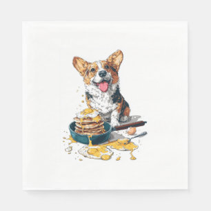 Chef Corgi – Funny Cooking Dog Napkins