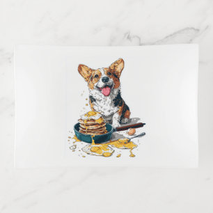 Chef Corgi � Funny Cooking Dog Trinket Tray