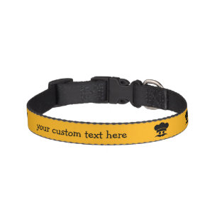 Chef custom color pet collar