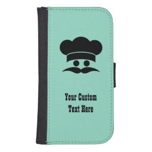 Chef custom color & text wallet cases