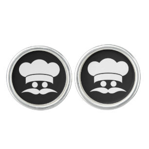 Chef custom colour cufflinks