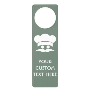 Chef custom door hanger