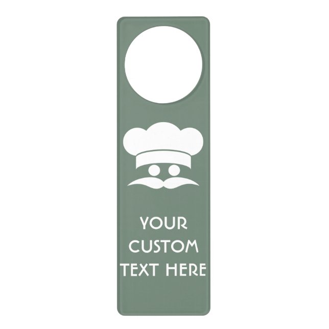 Chef custom door hanger (Front)