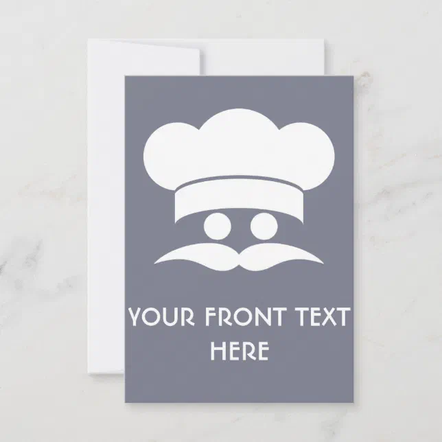Top Chef Invitations CHEF custom invitations | Zazzle