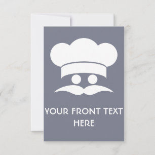 CHEF custom invitations