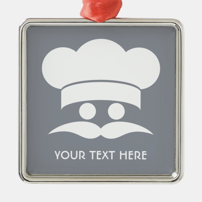 CHEF custom ornament (Front)