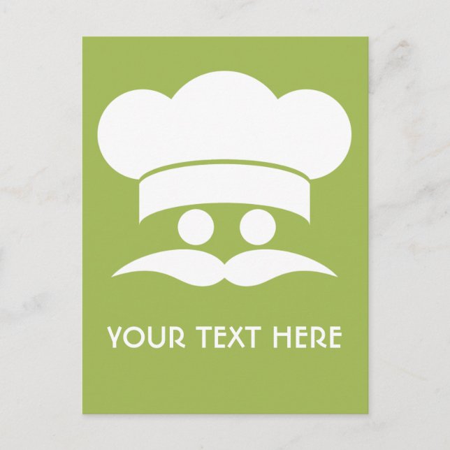 CHEF custom postcards (Front)