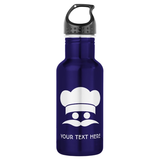 CHEF custom Water Bottle (Front)