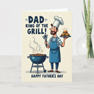 Chef Dads Day Feast Card
