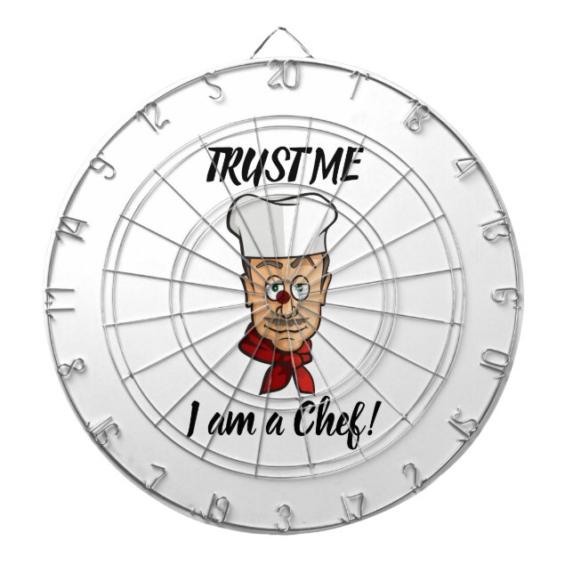 Chef Dart Board (Front)
