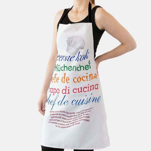 chef de cuisine apron (Insitu)