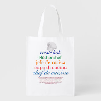 chef de cuisine grocery bag