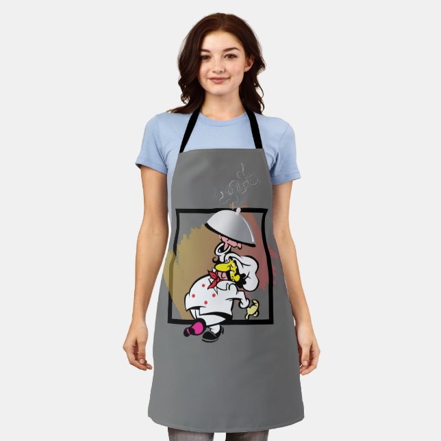Chef design apron (Worn)