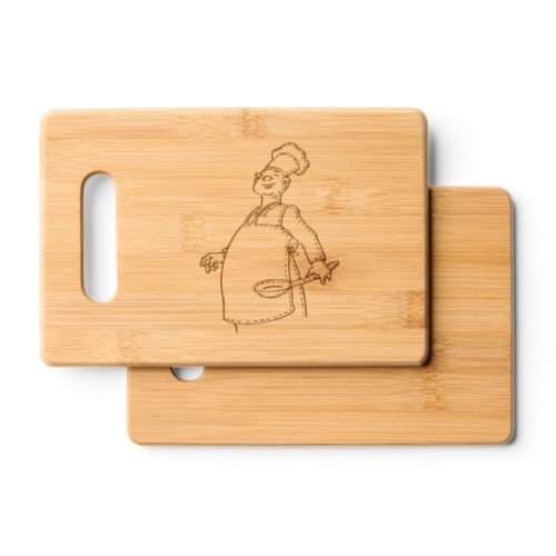 Chef Design Kitchen Gift Cutting Board