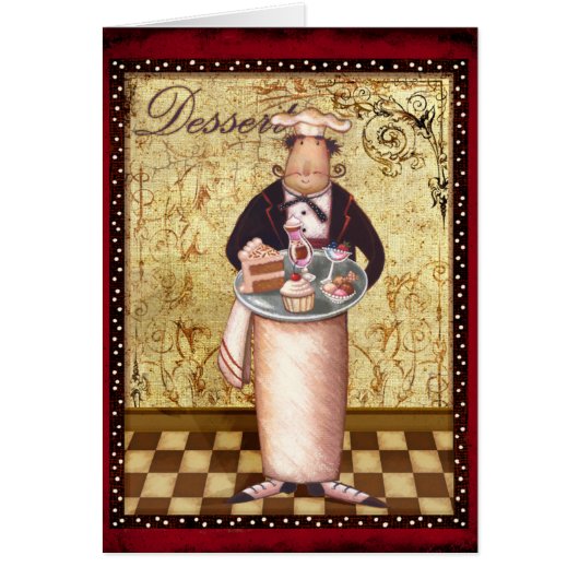 Chef Dessert Cards (Front)