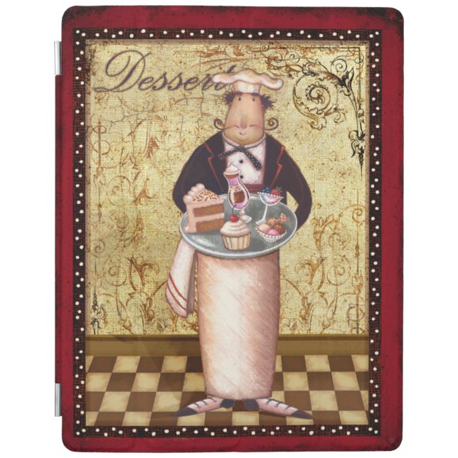 Chef Dessert iPad Smart Cover (Front)