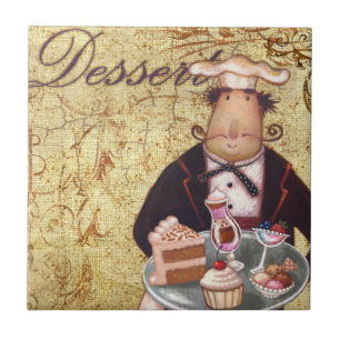 Chef Dessert Tile