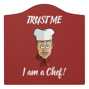 Chef Door Sign