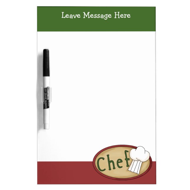 Chef Dry-Erase Board (Front)