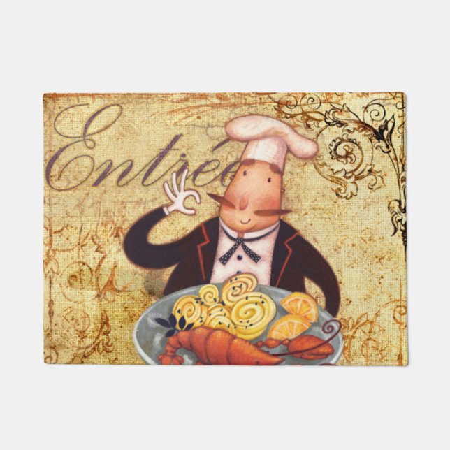 Chef Entrée Doormat (Front)
