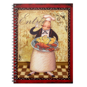 Chef Entrée Notebook