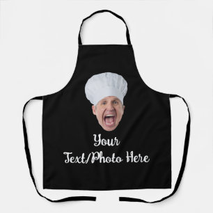Chef Face Personalized Gift Apron