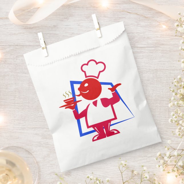 Chef Favor Bag (Clipped)