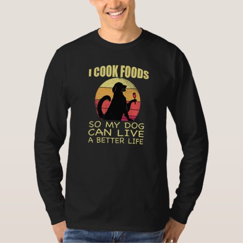 Chef Funny Cooking For Chefs And Dod Lovers  T_Shirt