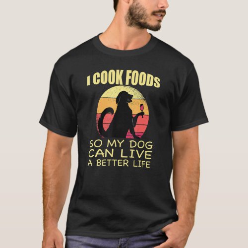 Chef Funny Cooking For Chefs And Dod Lovers T_Shirt