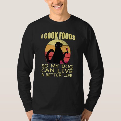 Chef Funny Cooking For Chefs And Dod Lovers T_Shirt