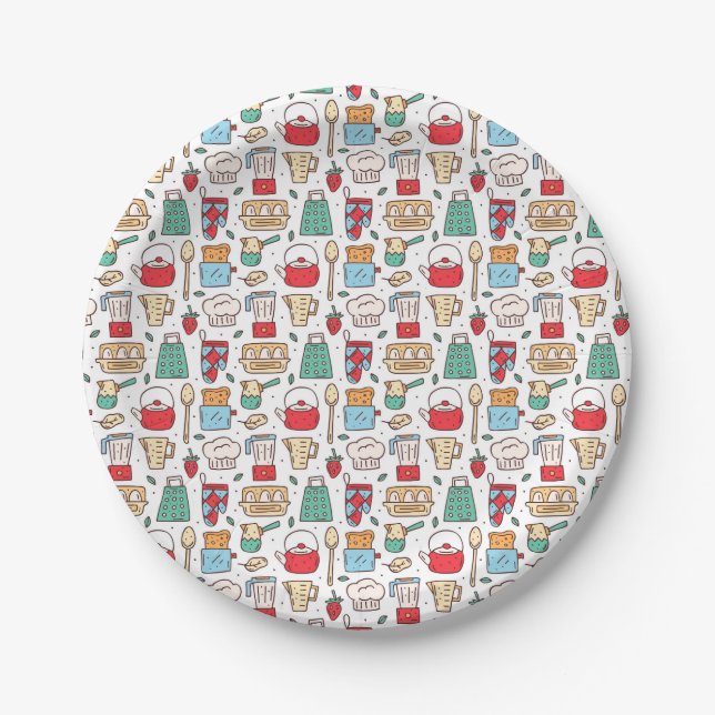Chef Gift | A Recipe Has No Soul Paper Plates (Front)