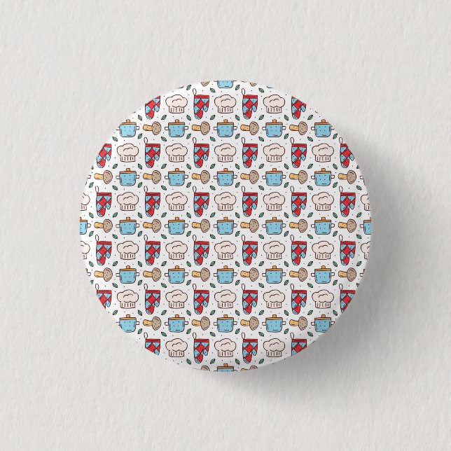 Chef Gift | In The World Is Another Chef Button (Front)