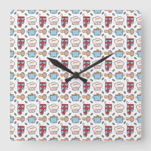 Chef Gift   In The World Is Another Chef Square Wall Clock