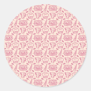 Chef Gift My Kitchen Was Clean Last Week Classic Round Sticker