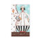 Chef Girl Bus. Card - Brown with Black Hair