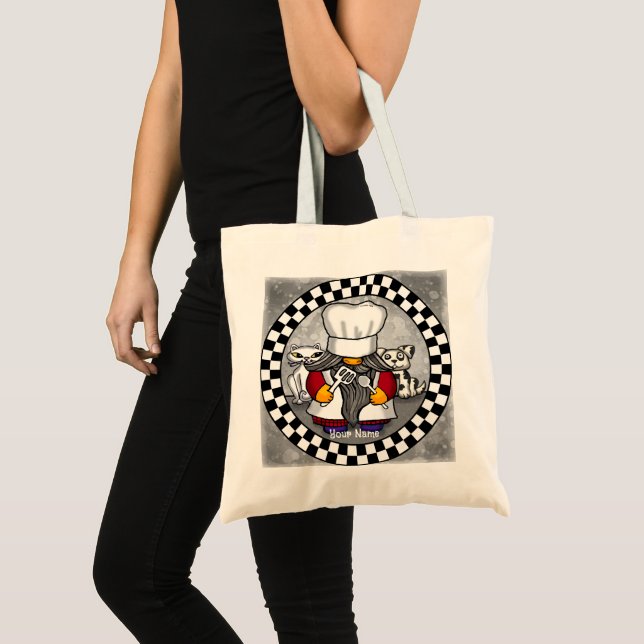 Chef gnome  tote bag (Front (Product))