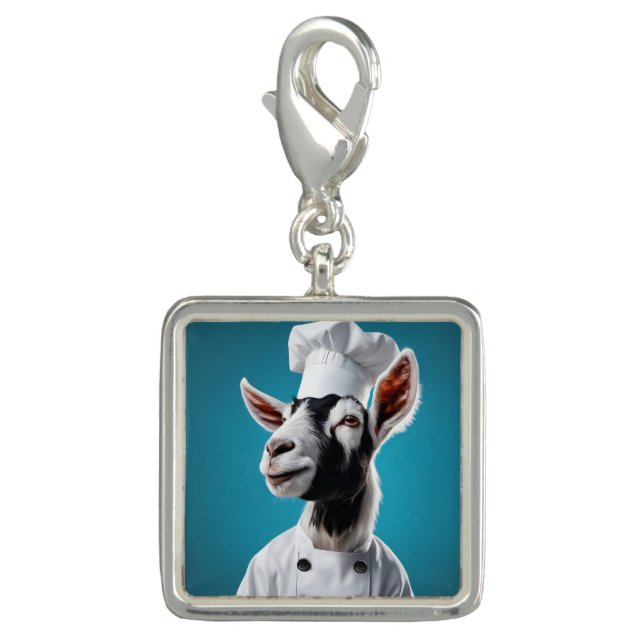 Chef Goat Charm (Front)