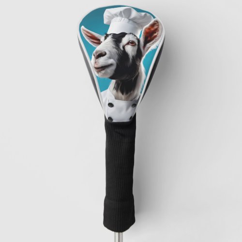Chef Goat Golf Head Cover