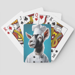 Chef Goat Poker Cards