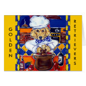 Chef Golden Retrievers (Front Horizontal)