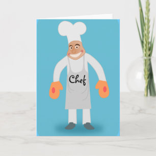 chef greeting card