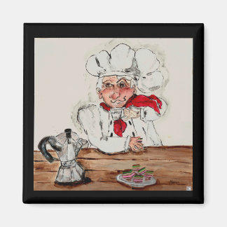 Chef Guiseppe Magnet