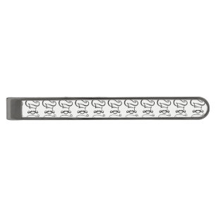 Chef Gunmetal Finish Tie Bar