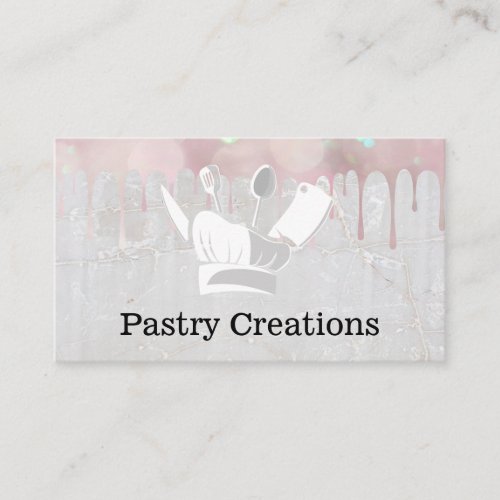 Chef Hat and Tools | Baking | Cooking Business Card