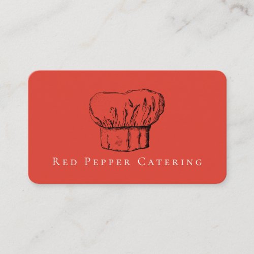 Chef Hat Business Card