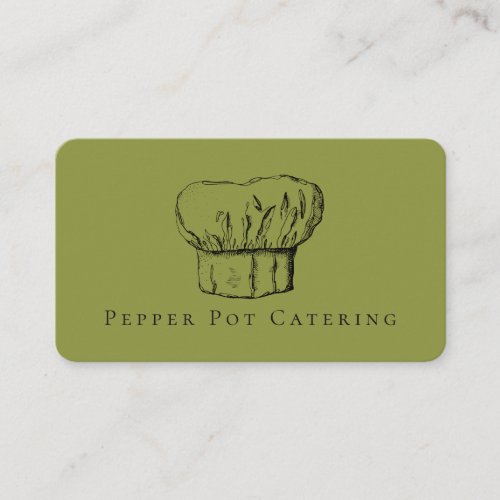 Chef Hat Business Cards