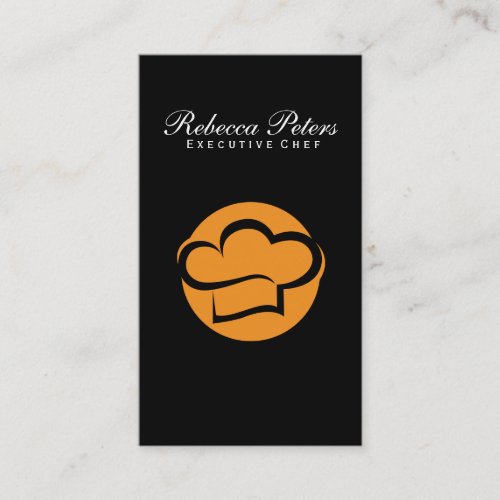 Chef Hat Culinary Business Card